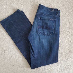 7 For All Mankind High-Waist Bootcut Jeans Size 31